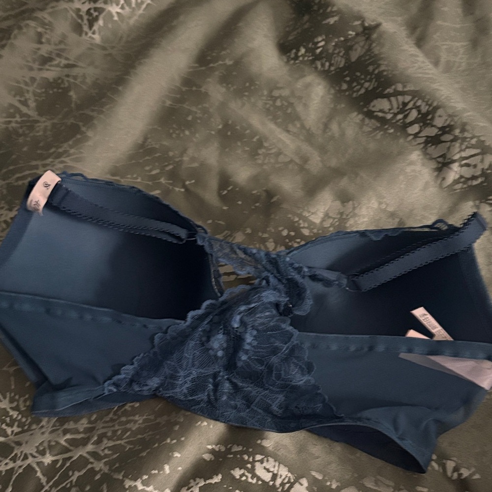 Victoria's Secret Midnight Blue Lace Bra